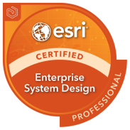 logo de la certification ESRI Enterprise System Design Professional